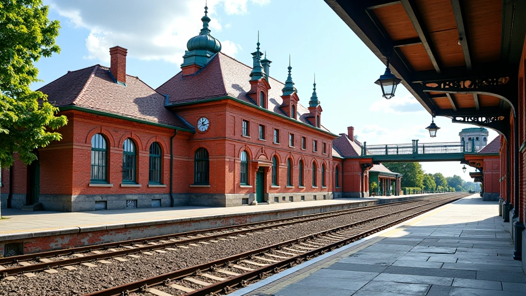 Vilkaviškio senos ilovebookingžinkelio stoties architektūra